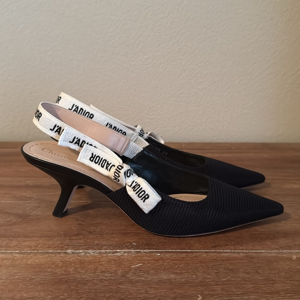 Pre-owned Authentic Dior J’ADIOR slingback heels size EU 39